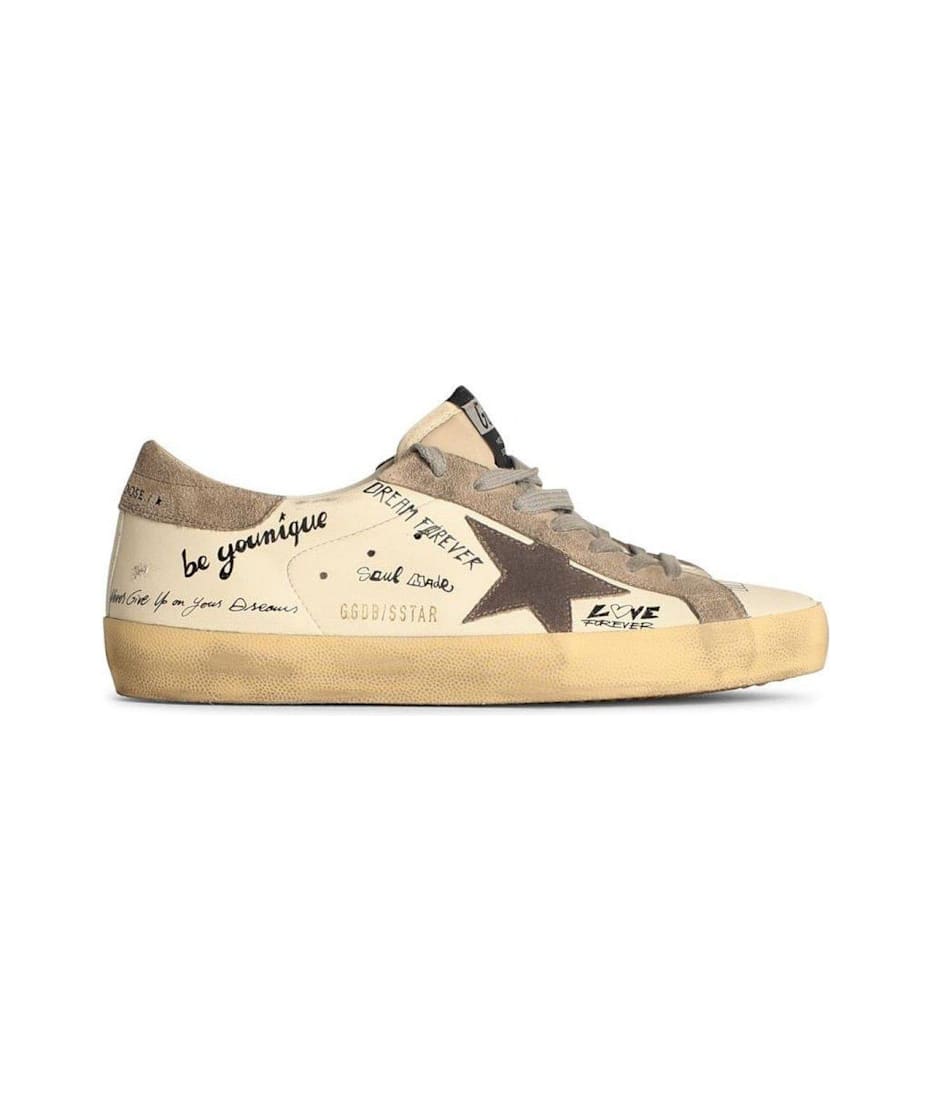 Golden Goose Graphic Printed Low top Sneakers italist ALWAYS LIKE A SALE