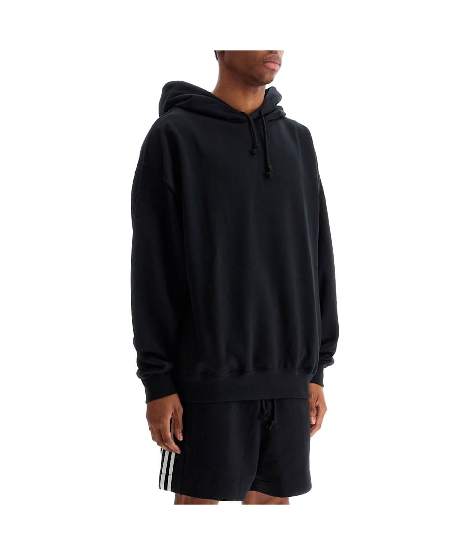 【送料&関税込】Y-3 Black Cotton Hoodie With Gfx Print Y-3 Black Cotton Hoodie With Gfx Print | italist