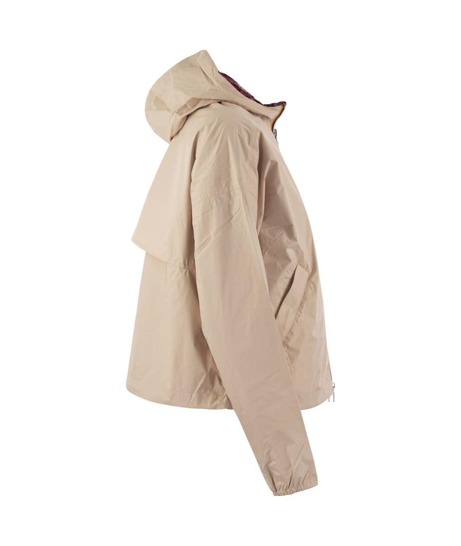アウターその他 K-WAY LAURETTE PLUS - Reversible Hooded Jacket K-Way Laurette Plus - Reversible Hooded Jacket | italist