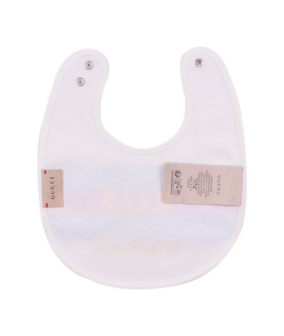 Gucci Cotton Bib With Web Tape | italist