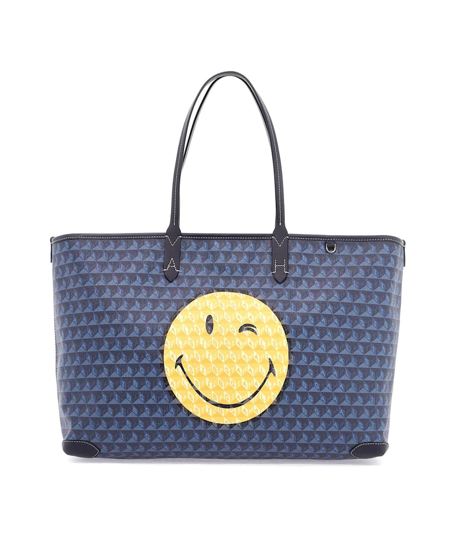 Anya Hindmarch I Am A Plastic Bag Wink Zipped Tote Bag