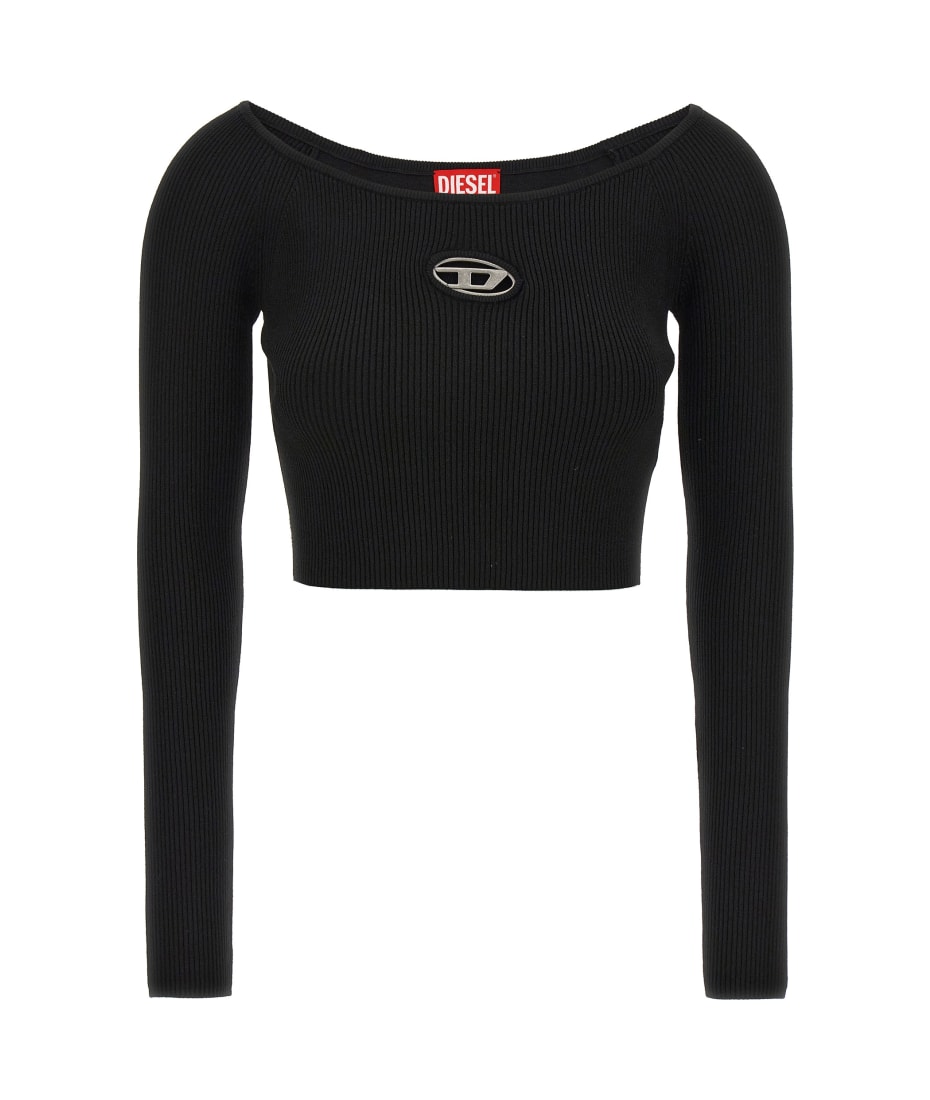 Diesel 'm-vera-ls' Cropped Sweater | italist