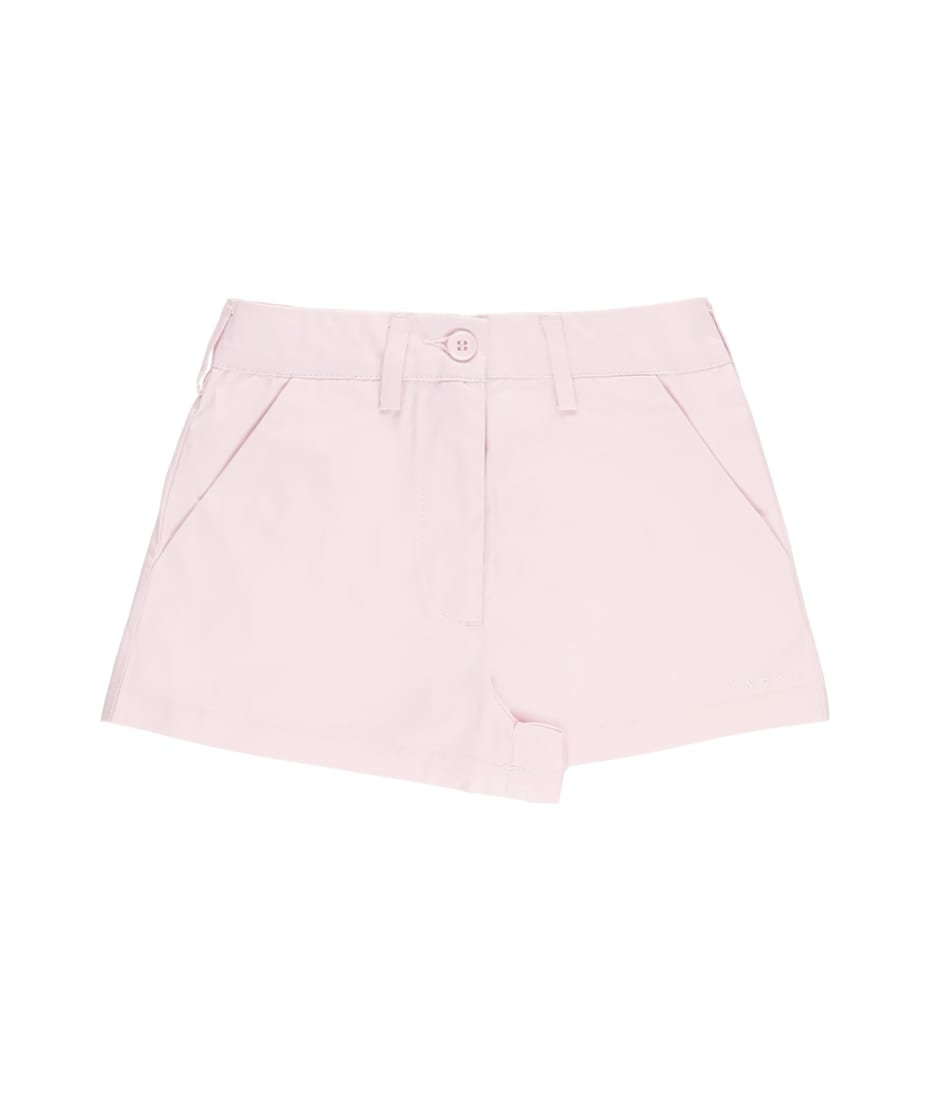 【関税＆送料込み】Marni Cotton Shorts Marni x H&M Shorts Womens 38 Yellow Chino Mid Rise Pockets