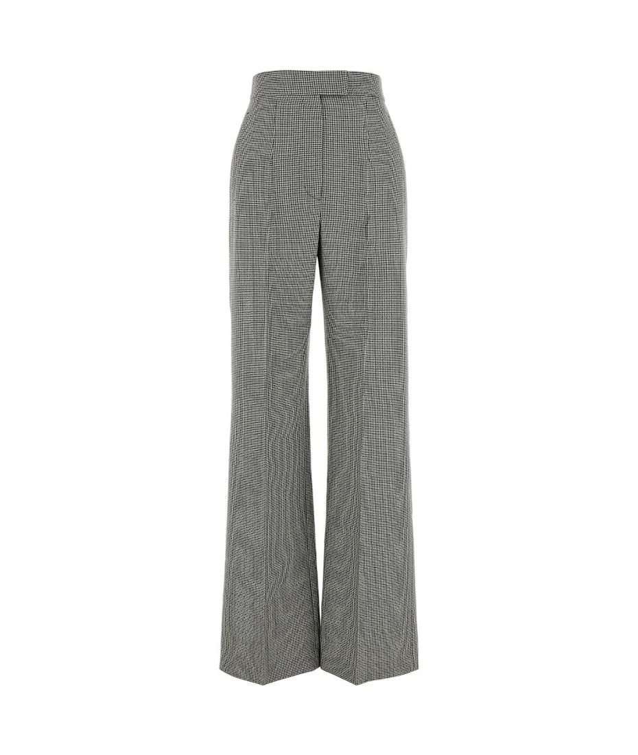 パンツ ALEXANDER MCQUEEN EMBROIDERED WOOL WIDE-LEG PANT Alexander McQueen Embroidered Wool Wide-leg Pant | italist