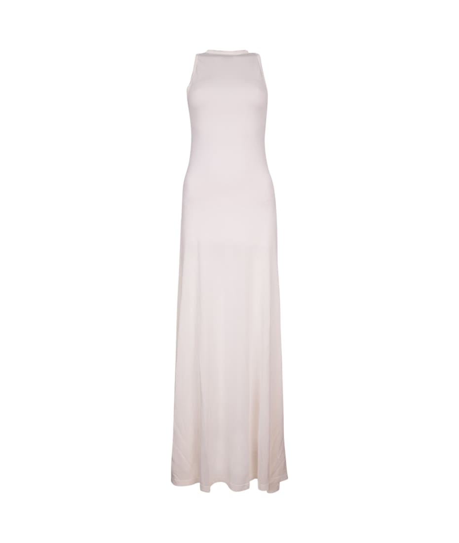 ワンピース JACQUEMUS La Robe Maille Sculta La Robe Maille Sculta maxi dress in yellow - Jacquemus