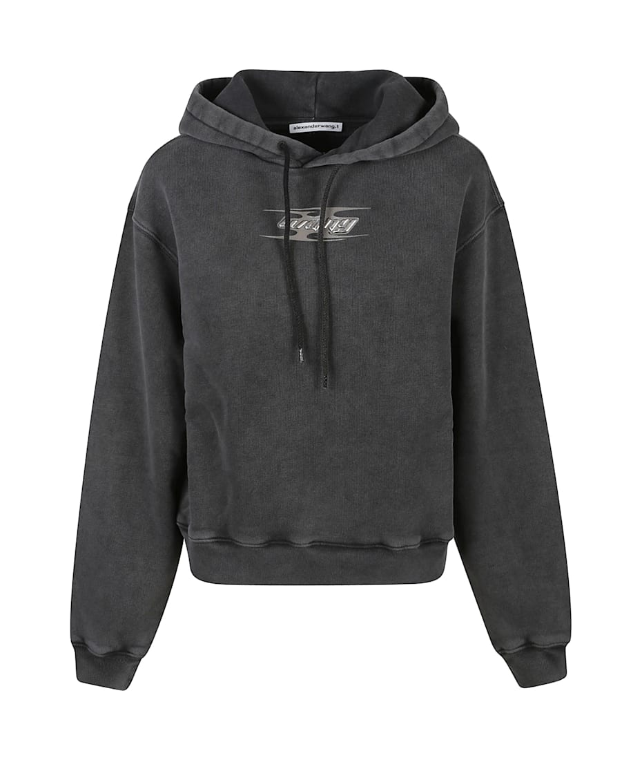 Alexander wang logo sweatshirt online