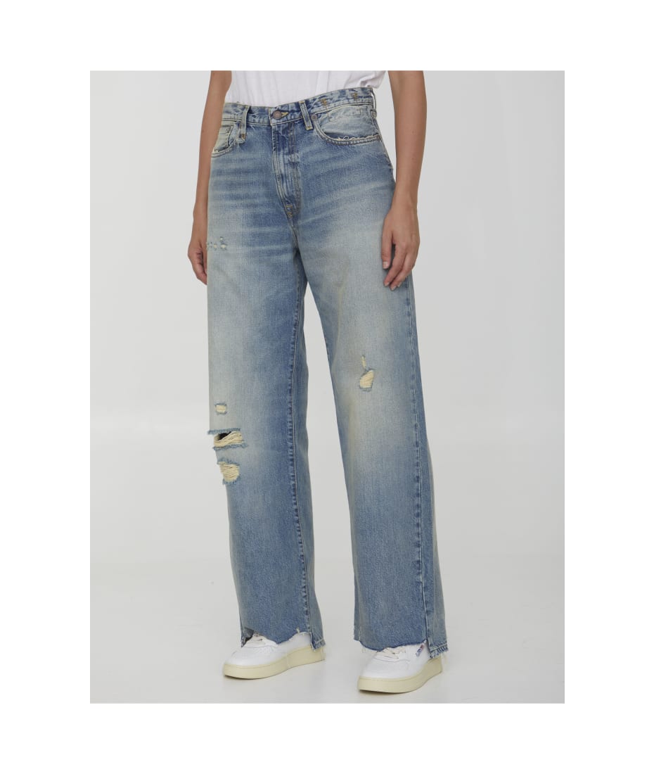 R13 D arcy Loose Jeans italist