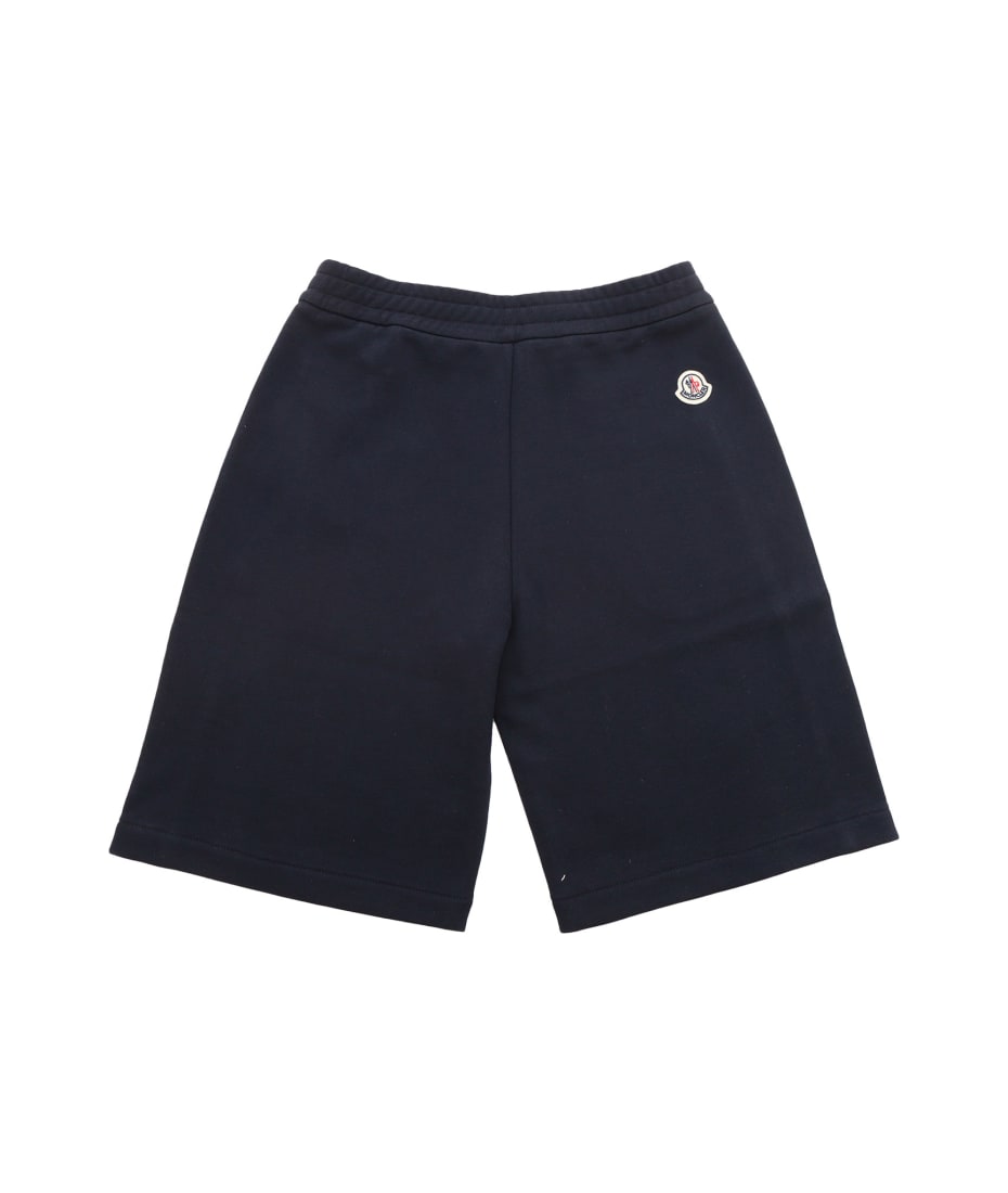 【関税＆送料込み】Moncler Cotton Shorts Moncler - Cotton shorts black - The Corner