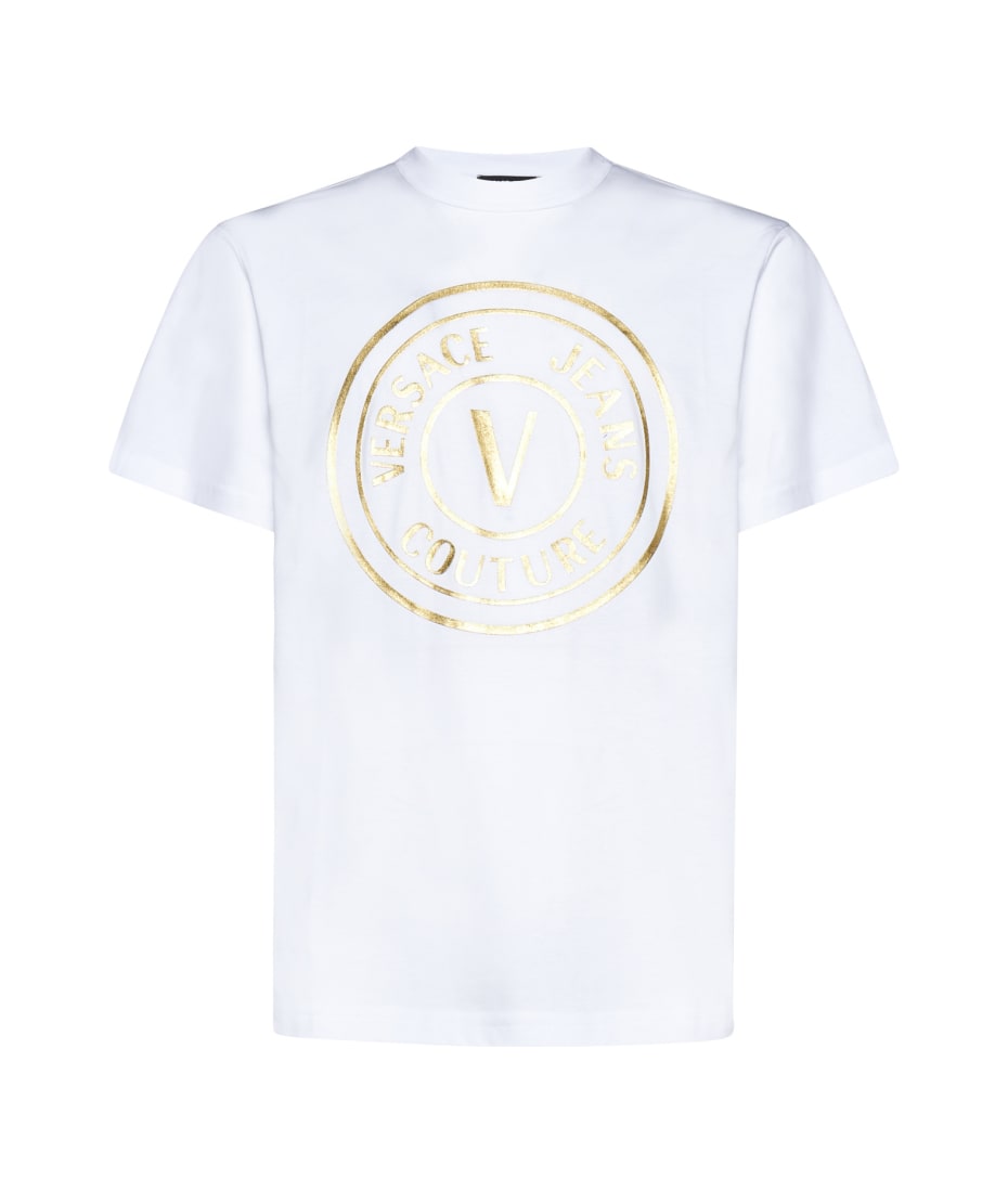 VERSACE｜ (V-Emblem T-Shirt (78GAHT00 CJ00T G03)) 24150082_54213693_600.jpg