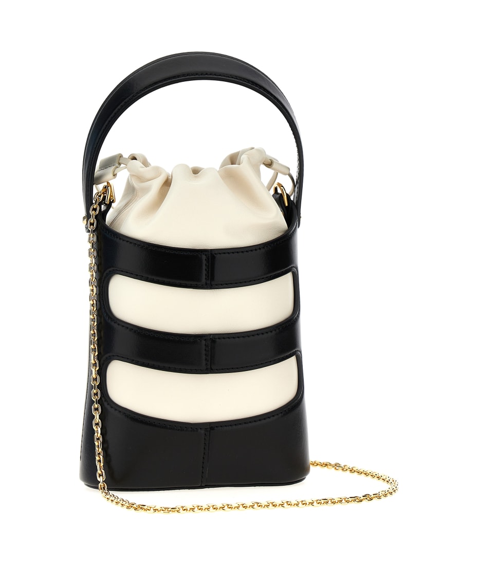 【Alexander McQueen】THE RISE MINI BUCKET◆7959001VPHG Alexander McQueen The Rise Mini Bucket Bag | italist, ALWAYS