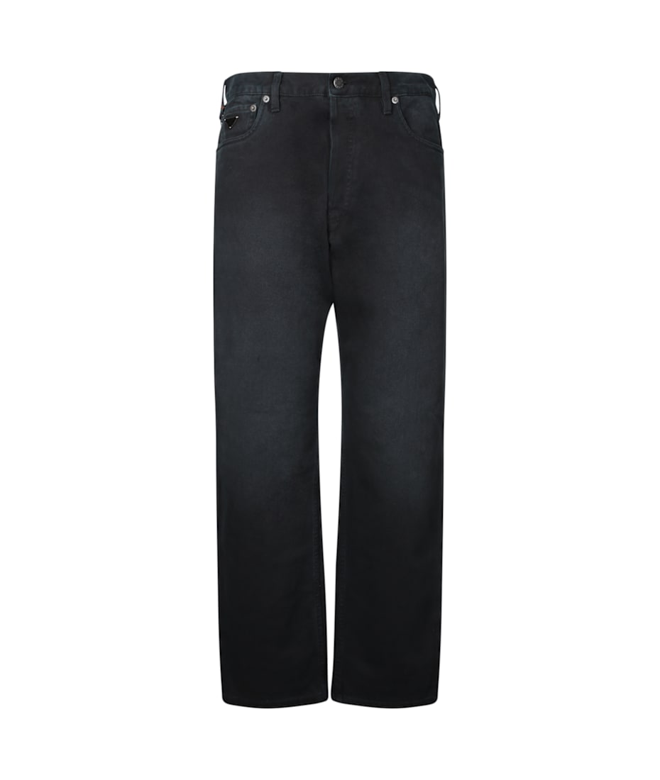 ボトムスその他 Prada Black wide-leg jeans Prada Black wide-leg jeans | TheDoubleF