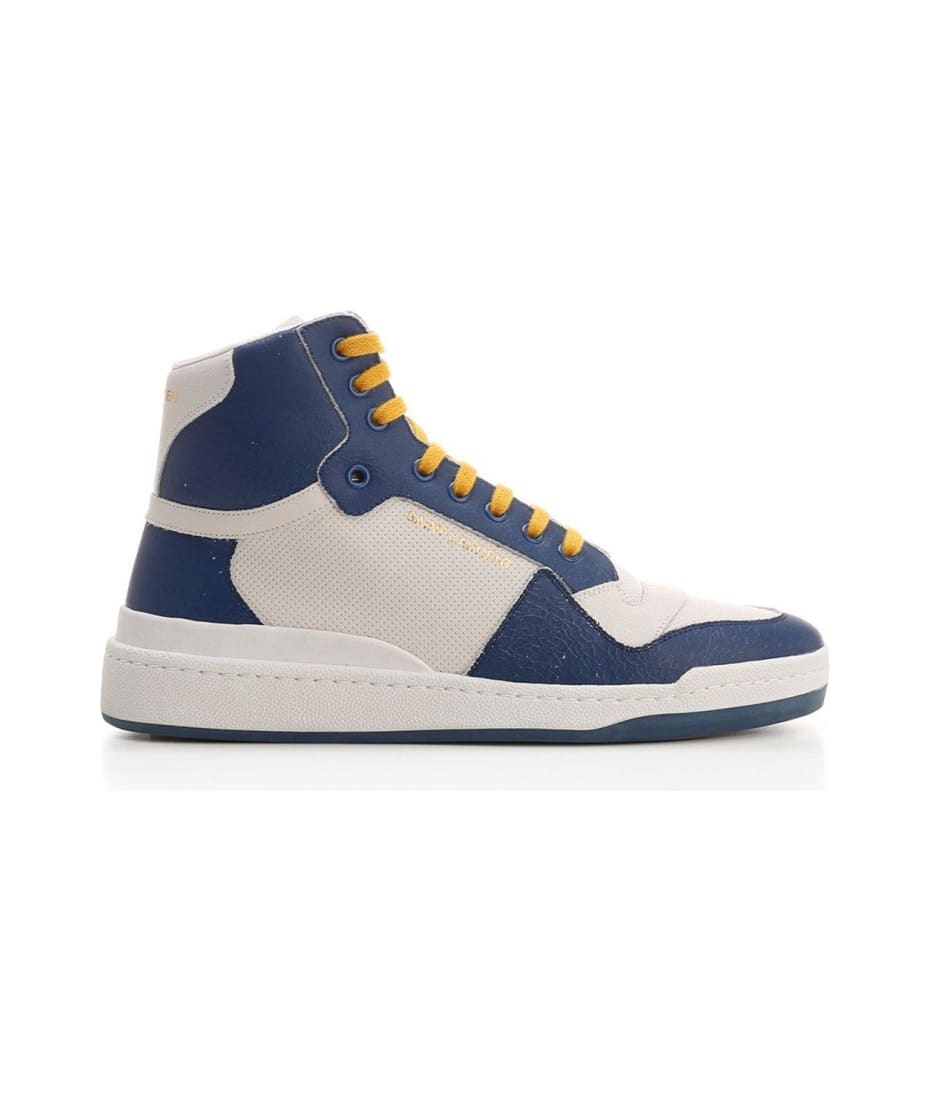 スニーカー SAINT LAURENT MID-TOP SNEAKERS Saint Laurent SL/39 mid-top Sneakers | Blue | FARFETCH