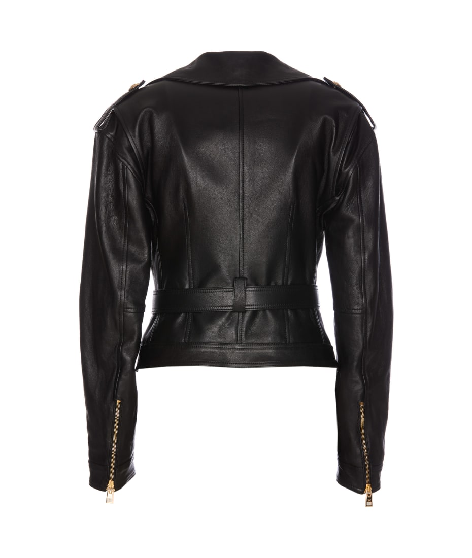 【完売必至♡】ELISABETTAFRANCHI レザー ジャケット Elisabetta Franchi Leather Jacket | italist