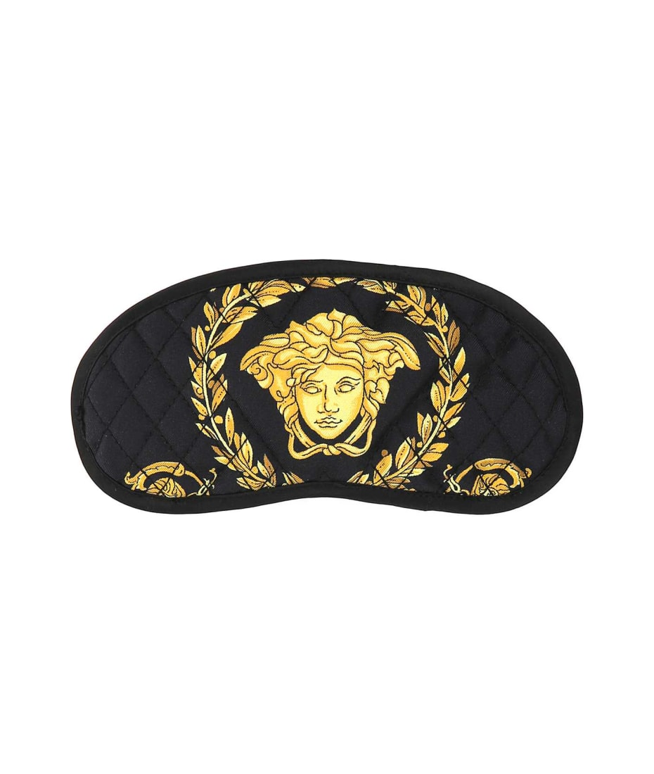 【関税&送料込】Versace Printed Silk Eye Mask Versace Printed Silk Eye Mask | italist