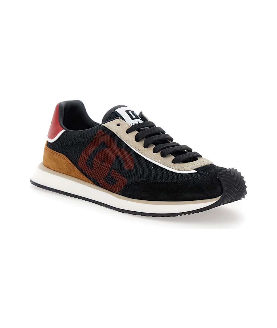 【関税＆送料込み】Dolce & Gabbana 'Aria' Blue Running Snea 24307398_54400327_600.jpg