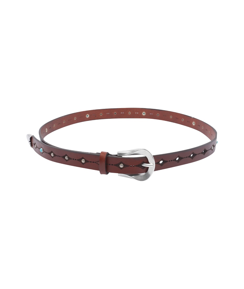 ベルト ORCIANI Woman Belt Brown D10366NAP CIO ORCIANI Woman Belt Brown D10366NAP CIO