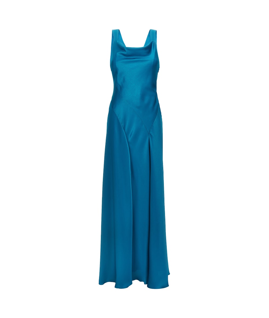 【関税込み】A FERRETTI Cut-out satin dress Alberta Ferretti Cut-out Satin Dress | italist