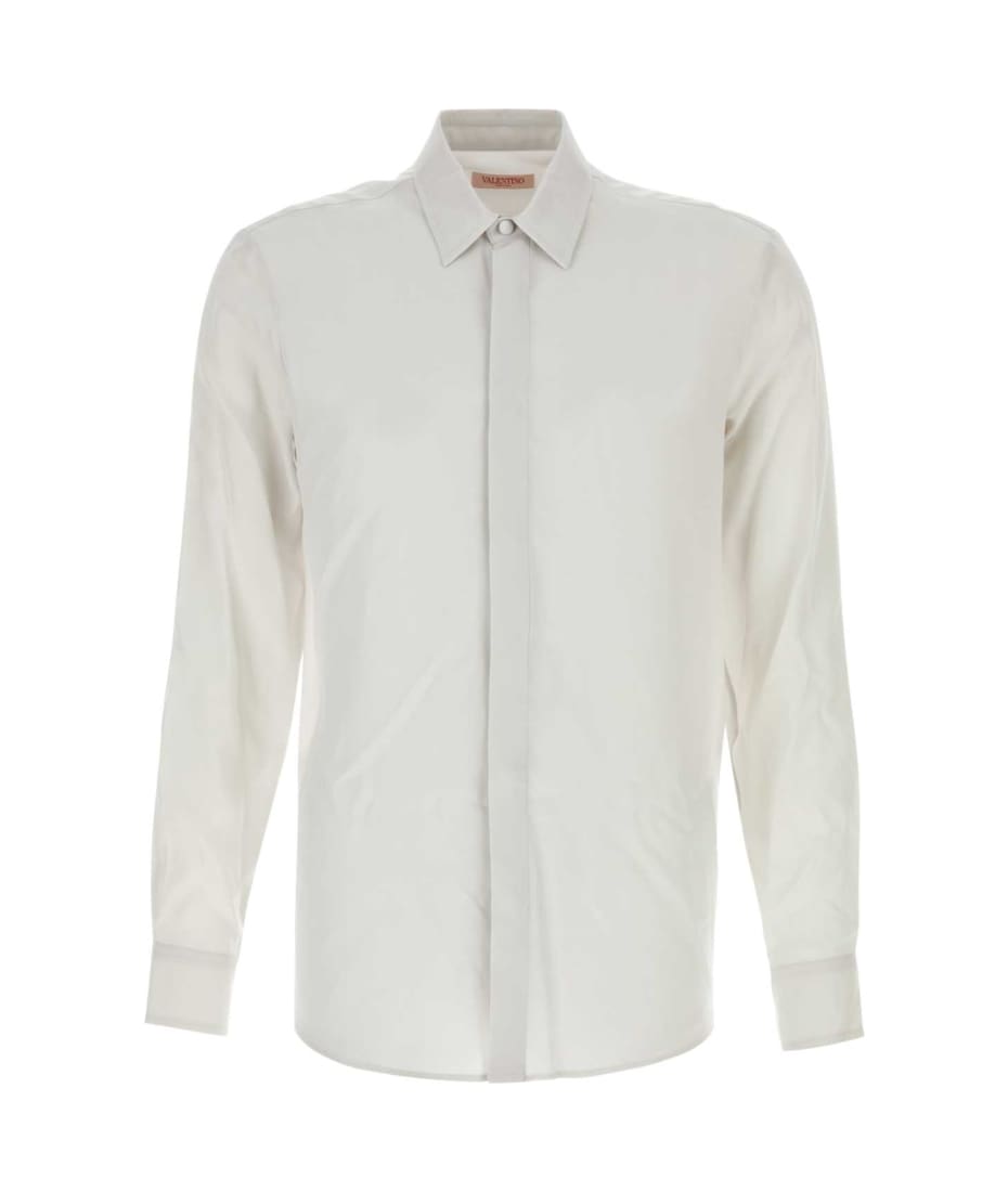 Tシャツ・カットソー VALENTINO FW24 Ice silk shirt (5V3AB7658E4 H00) Valentino Garavani Ice Silk Shirt | italist