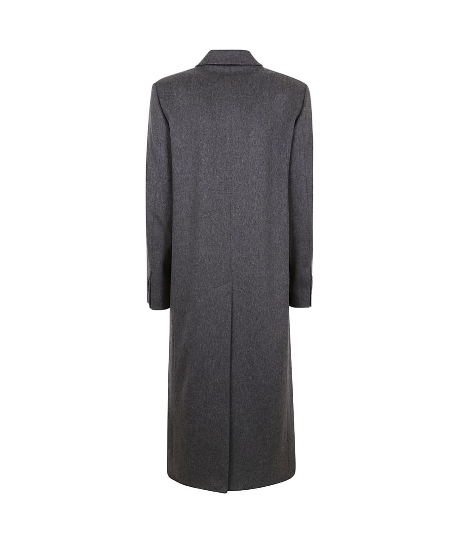 Victoria Beckham Women's Double-Breasted Tailored Slim Wool Coat