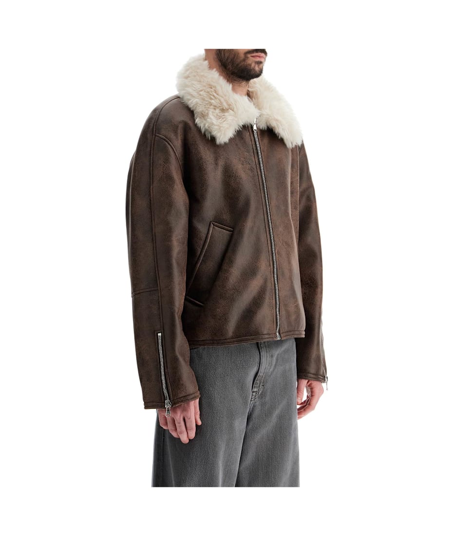 sefr 【セファー】 ASANTE JACKET \"FAUX AVIATOR\" Séfr – Asante Jacket Faux Aviator