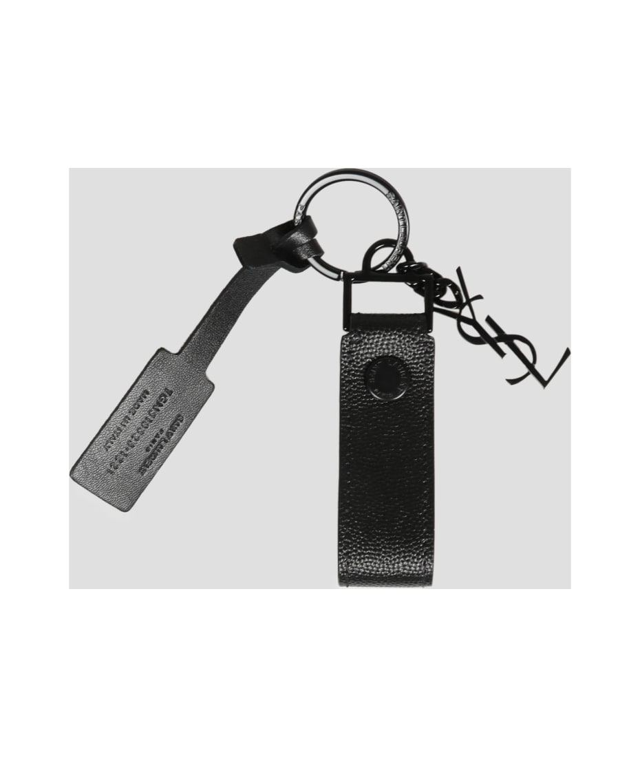 Saint Laurent Cassandre Keyring | italist