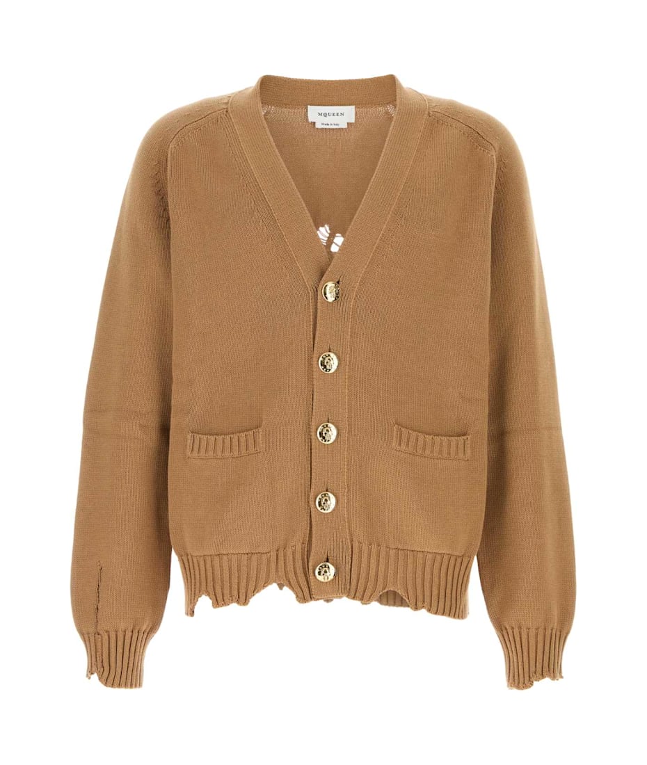 【送料&関税込】Alexander McQueen Biscuit Cotton Cardigan OsundefenderShops | ALWAYS LIKE A SALE | Alexander McQueen