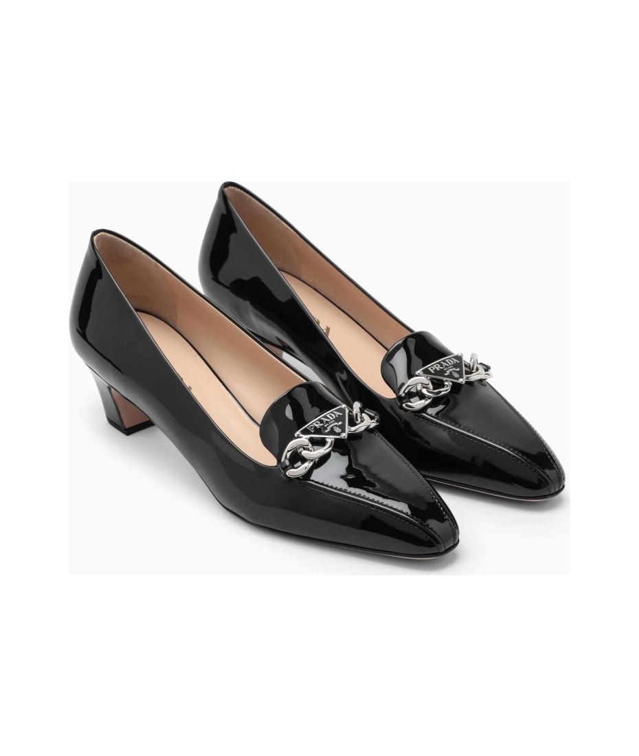 Prada Moccasin With Heel | italist