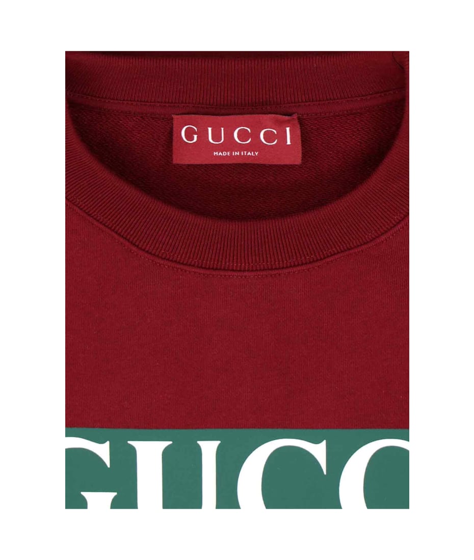 Gucci Logo Crewneck Sweatshirt italist