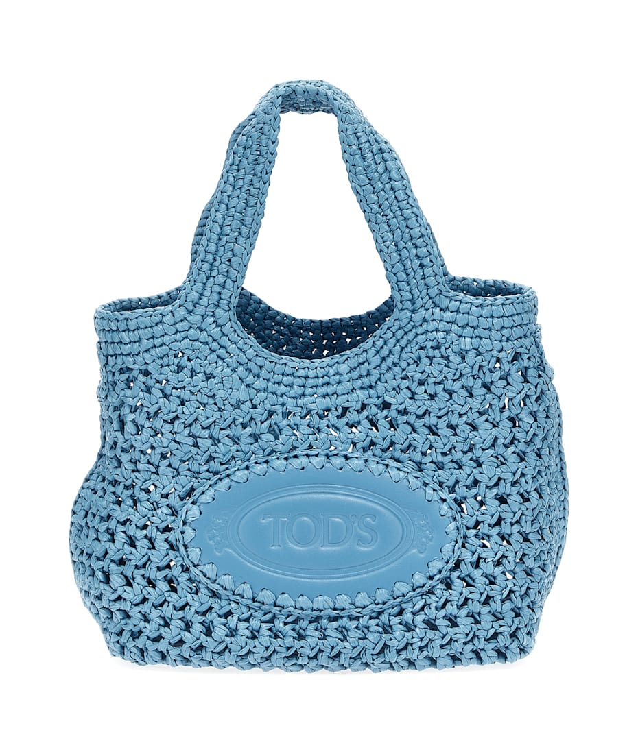 Tod's Small Raffia Shopping Bag | italist