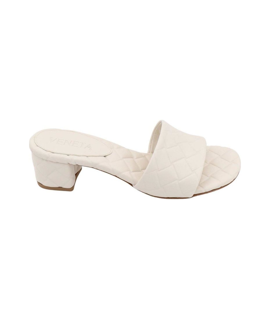 サンダル・ミュール BOTTEGA VENETA AMY EMBOSSED LEATHER SLIDE SANDALS Bottega Veneta 'Amy' leather slides | Women's Shoes | Vitkac