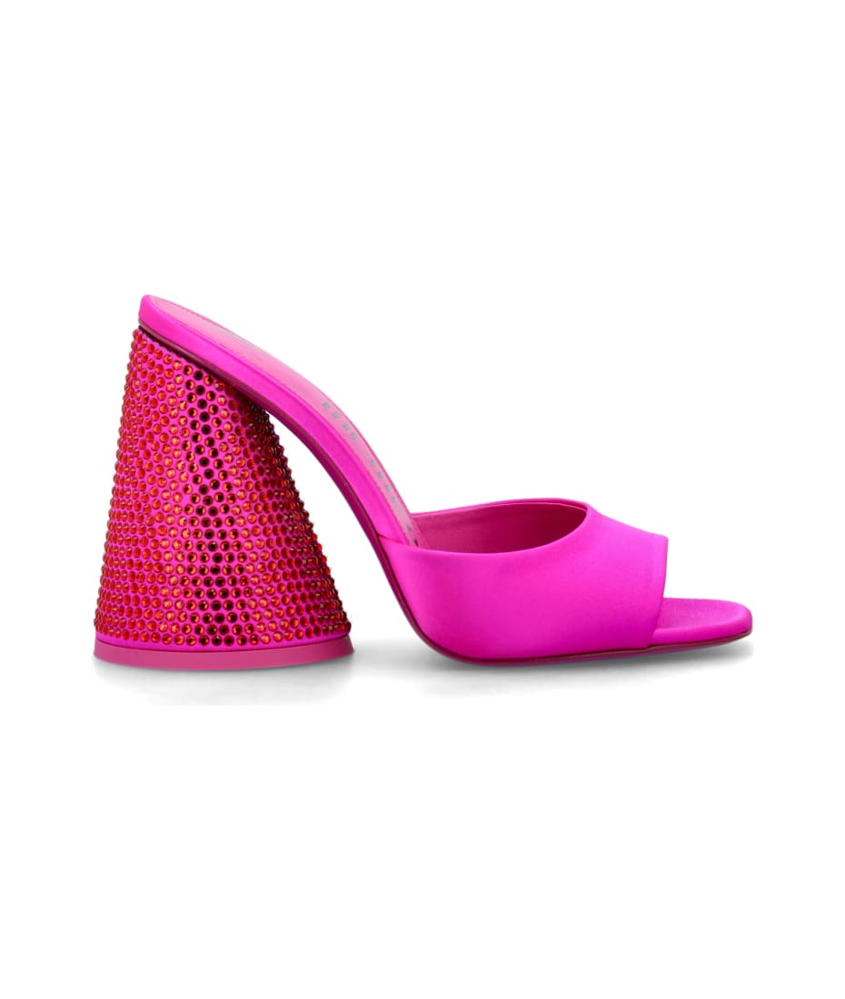 【関税込み】THE ATTICO 'Luz' mules THE ATTICO Luz satin mules | THE OUTNET