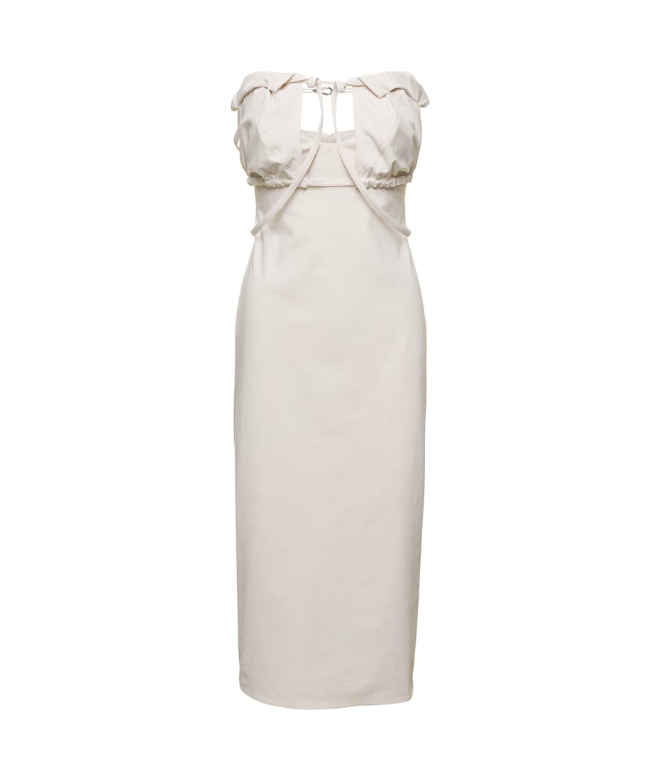 【送料&関税込】Jacquemus La Robe Bikini Deconstructed Strap Jacquemus La Robe Bikini Deconstructed Strapless Dress