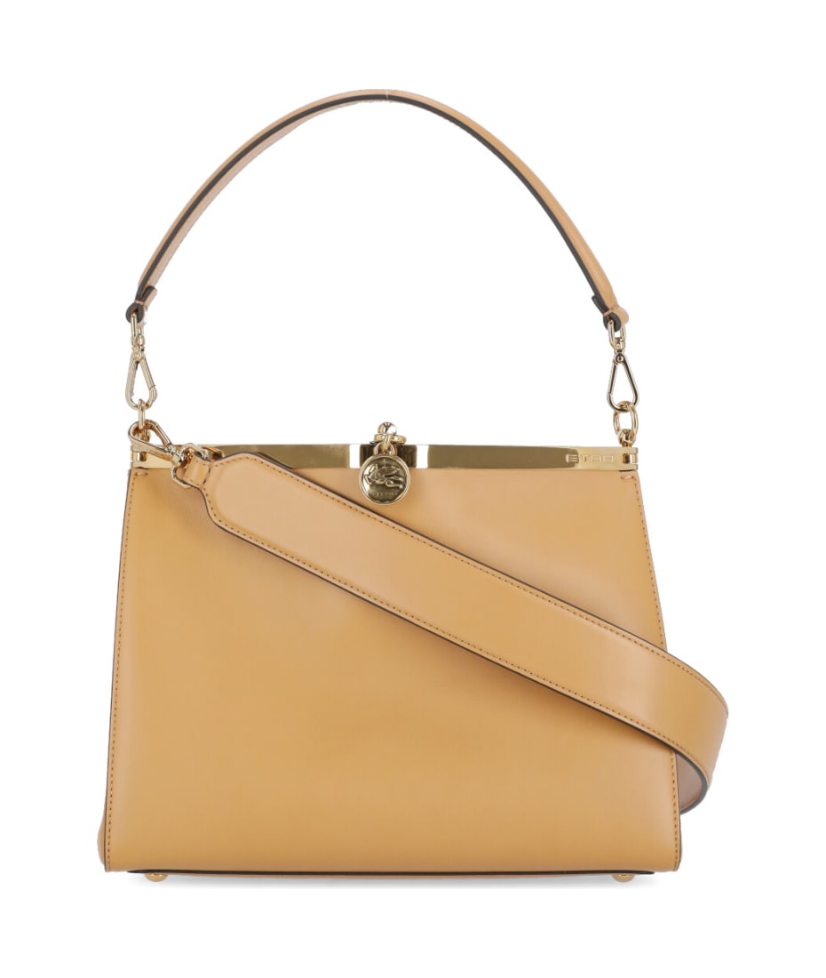 【送料&関税込】Etro Light Brown Medium Vela Bag Medium vela bag | Women | Light brown | ETRO