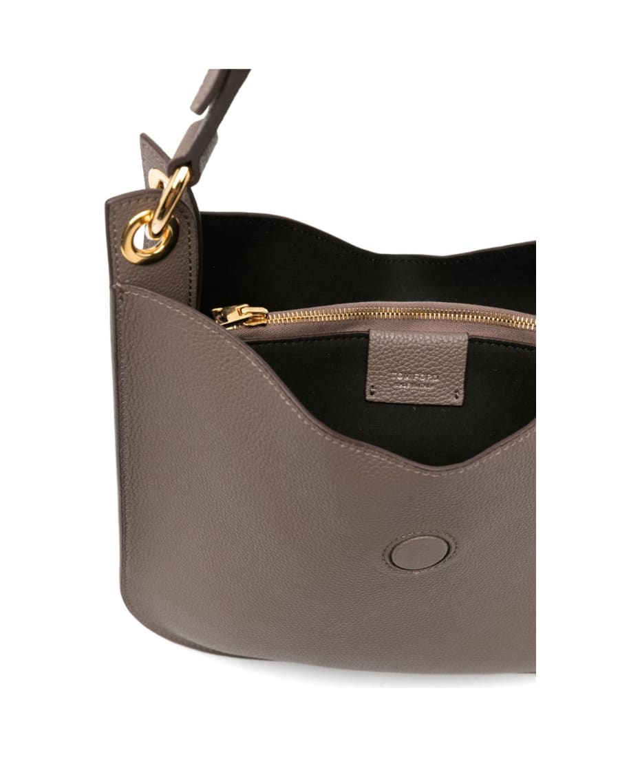 Tom Ford Day Grain Leather Small Crossbody Bag | italist