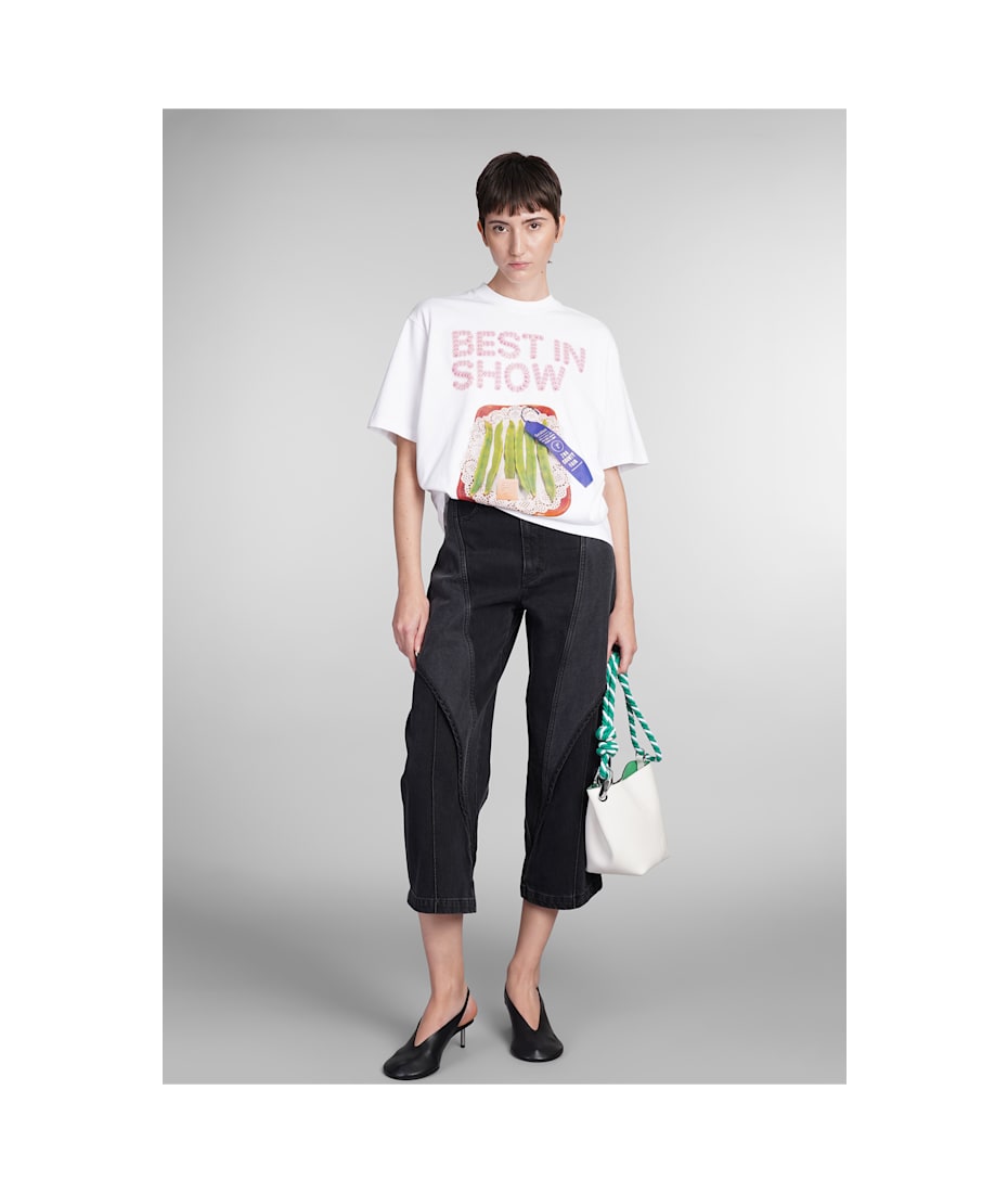 Tシャツ・カットソー JW ANDERSON Woman T-Shirt White JT0283PG1510 001 JW ANDERSON: T-shirt woman - White | Jw Anderson t-shirt