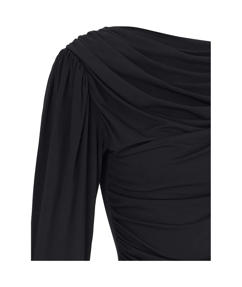 PALOMA WOOL｜ (Blessy (TD7802-999)) PALOMA WOOL drapped blessy top Black Paloma Wool