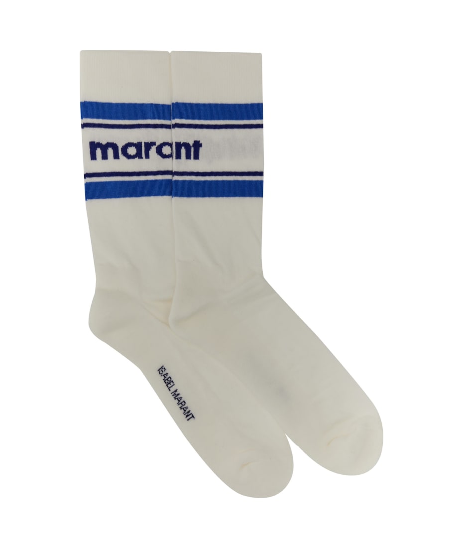 タイツ・ソックス Isabel Marant Jacquard Logo Socks 23PCT003JFA Isabel Marant Logo Socks | italist