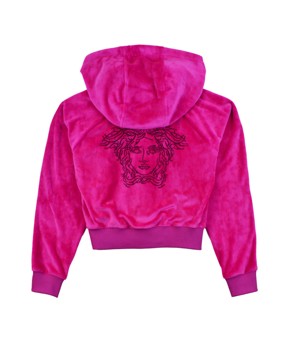 Versace velour clearance sweatshirt