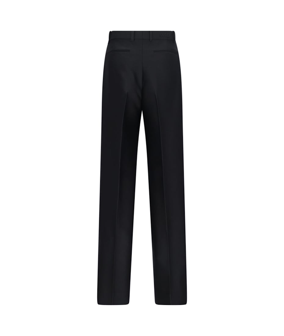 Gucci Wool And Silk Straight Pants | italist