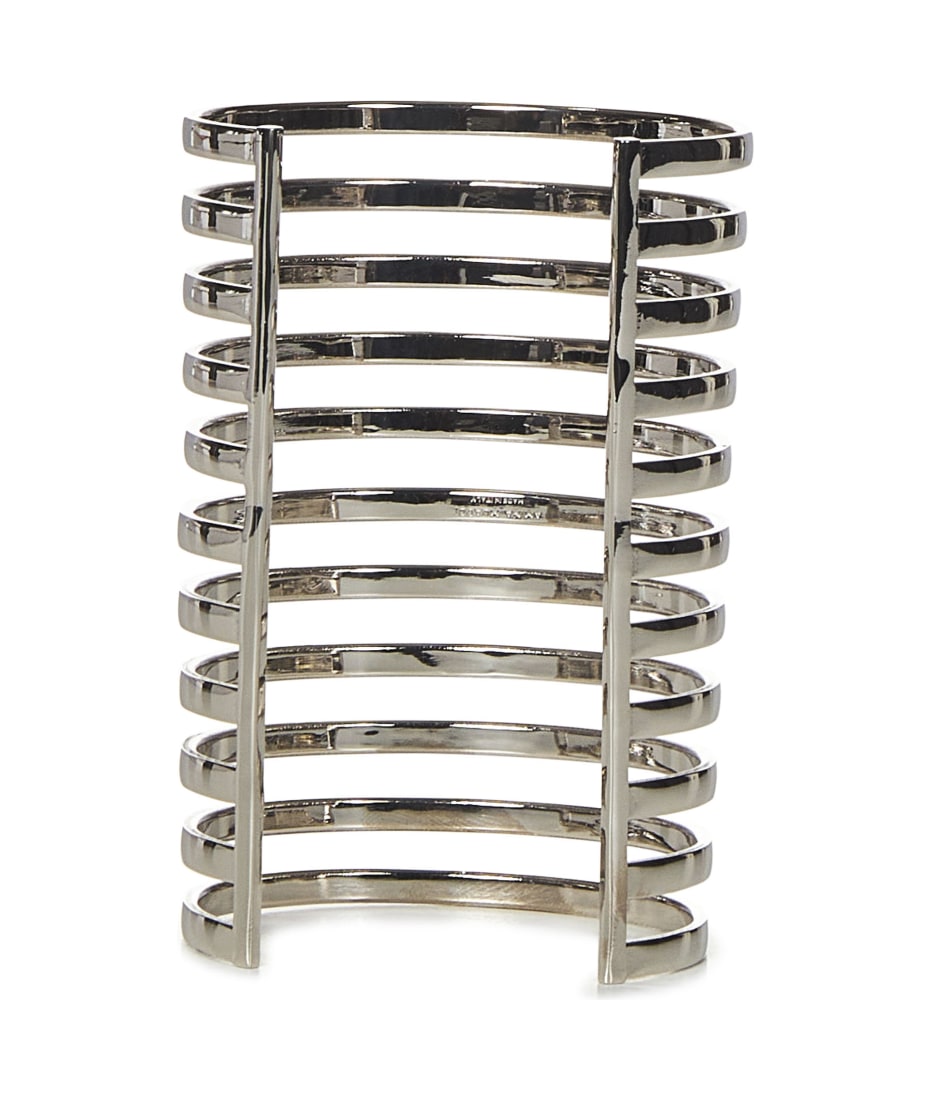ブレスレット AMINA MUADDI BRACELET (ANGELICABANGLE GOLDBASE) Amina Muaddi Gold Metal Angelica Bracelet | italist, ALWAYS