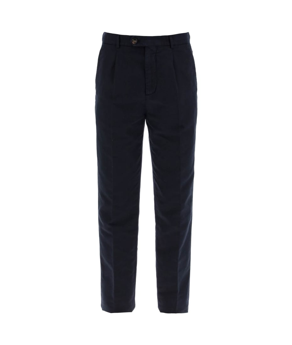 ブルネロクチネリ Brunello Cucinelli Cotton Linen Pants Brunello Cucinelli Cotton/Linen Drawstring Pants Off White