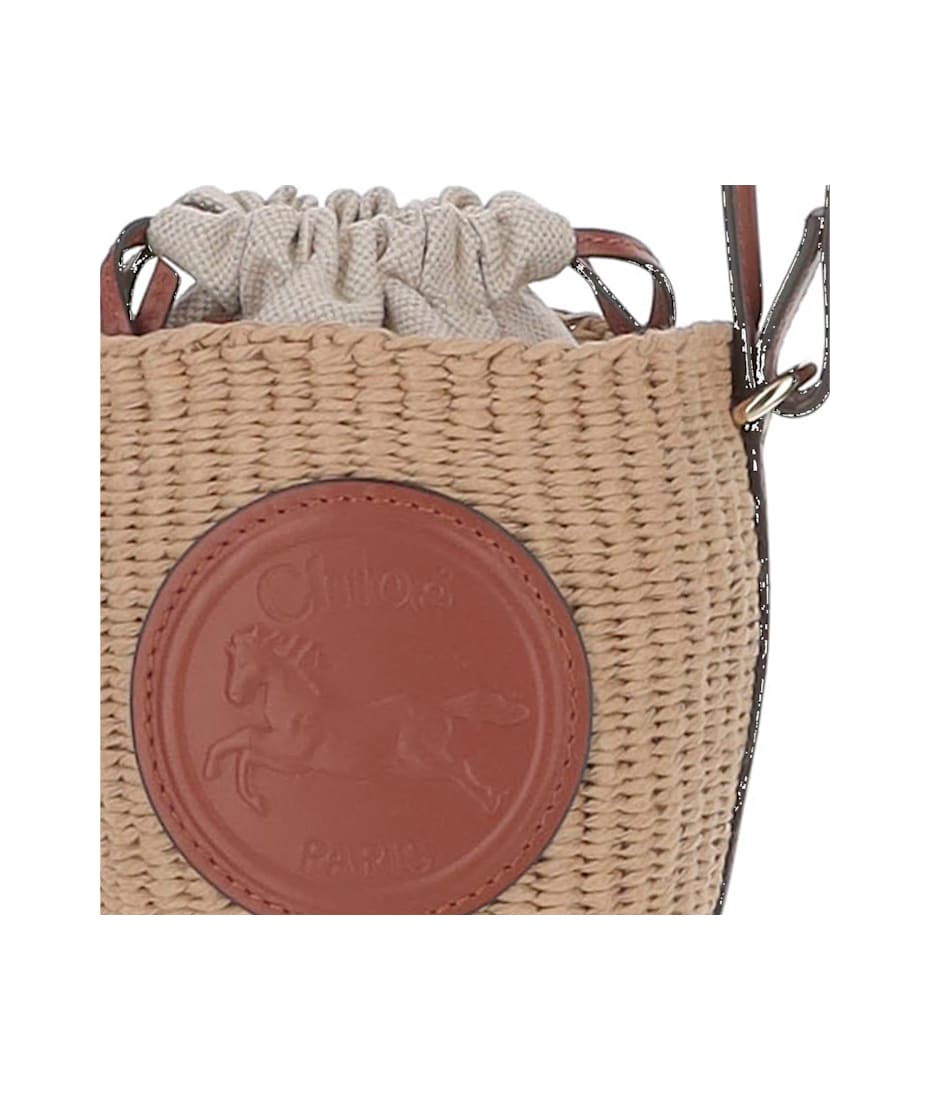 送料&関税込】ChloAC Small Horse Medal Bag Made Of Natural