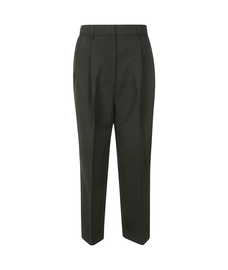 Issey Miyake pleated crop trousers