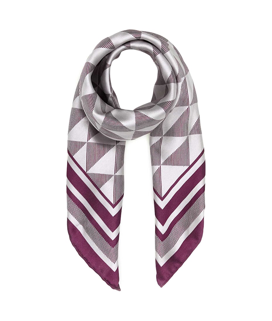 Prada Embroidered Twill Foulard italist