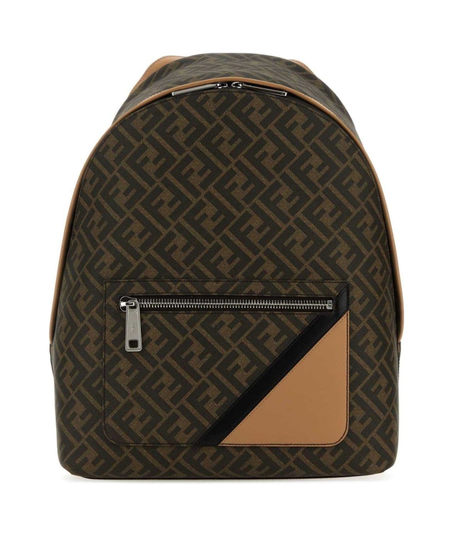 Fendi Chiodo Diagonal Backpack | italist
