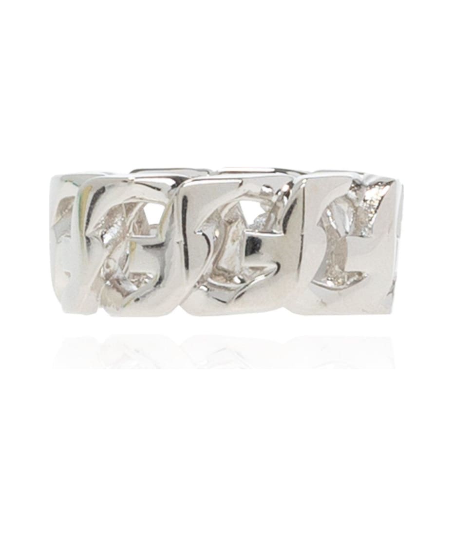 Givenchy G Chain Ring - SILVER