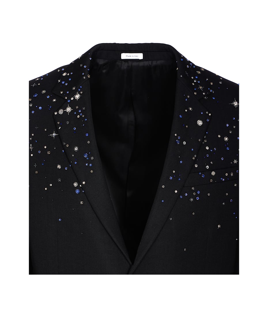 Alexander McQueen Costellation Embroidered Single-breasted