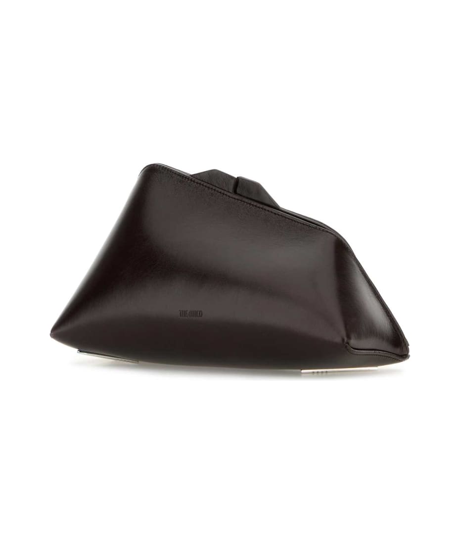 ショルダーバッグ・ポシェット THE ATTICO Chocolate Leather 8.30 Pm Clutch THE ATTICO 8.30 Pm Clutch in Light Chocolate | REVOLVE