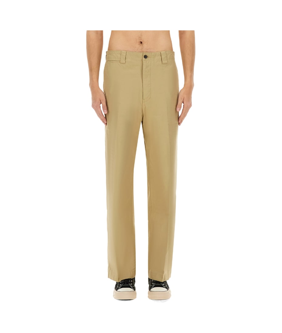 Wide Chino Pants in Light Green – Blue Owl Workshop