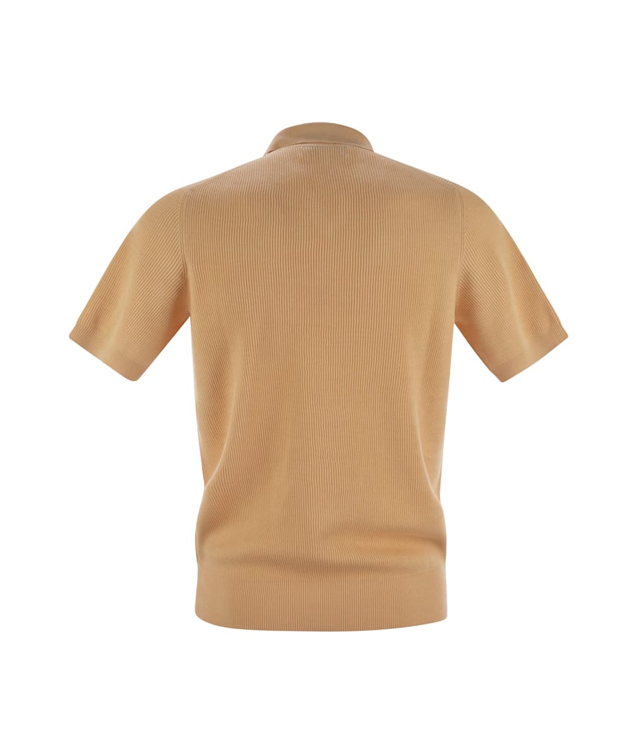 Brunello Cucinelli Knitted Polo Shirt | italist Brunello Cucinelli Knitted Polo Shirt | italist